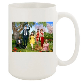 Anna Friel 15oz White Mug