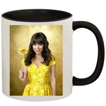 Anna Friel 11oz Colored Inner & Handle Mug