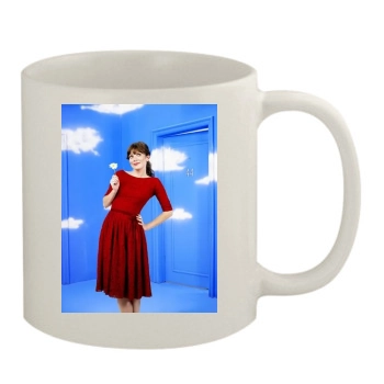 Anna Friel 11oz White Mug