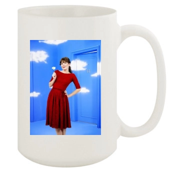 Anna Friel 15oz White Mug