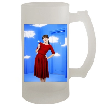 Anna Friel 16oz Frosted Beer Stein