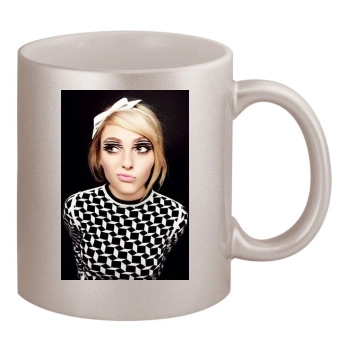 AnnaSophia Robb 11oz Metallic Silver Mug