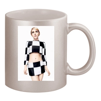 AnnaSophia Robb 11oz Metallic Silver Mug