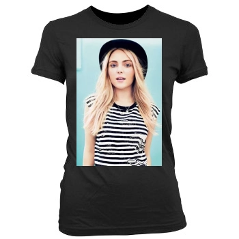 AnnaSophia Robb Women's Junior Cut Crewneck T-Shirt