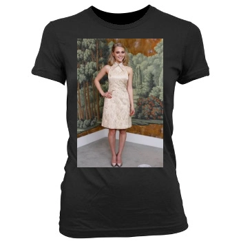 AnnaSophia Robb Women's Junior Cut Crewneck T-Shirt