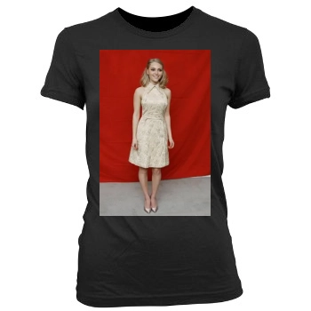 AnnaSophia Robb Women's Junior Cut Crewneck T-Shirt