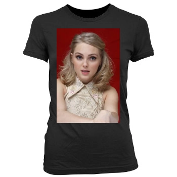 AnnaSophia Robb Women's Junior Cut Crewneck T-Shirt