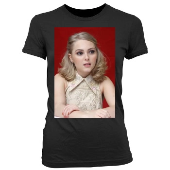 AnnaSophia Robb Women's Junior Cut Crewneck T-Shirt