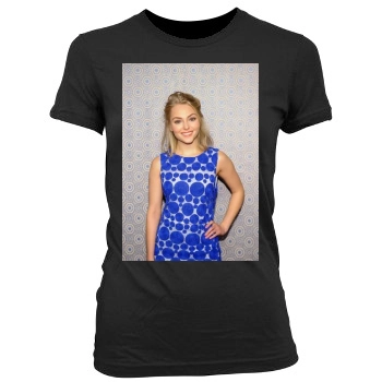 AnnaSophia Robb Women's Junior Cut Crewneck T-Shirt