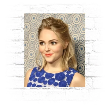 AnnaSophia Robb Metal Wall Art