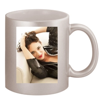 Asia Argento 11oz Metallic Silver Mug