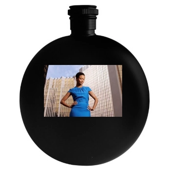 Thandie Newton Round Flask