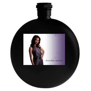 Thandie Newton Round Flask