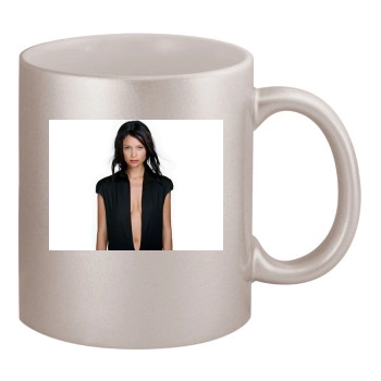 Thandie Newton 11oz Metallic Silver Mug