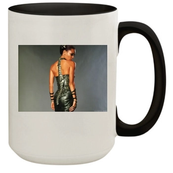 Thandie Newton 15oz Colored Inner & Handle Mug