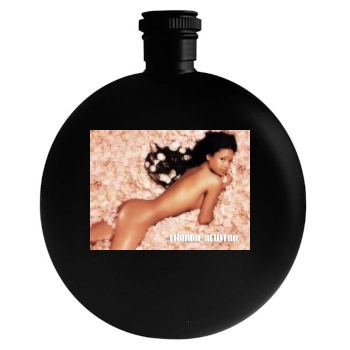 Thandie Newton Round Flask