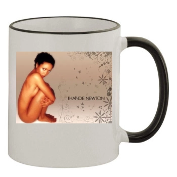 Thandie Newton 11oz Colored Rim & Handle Mug