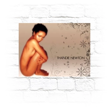 Thandie Newton Metal Wall Art