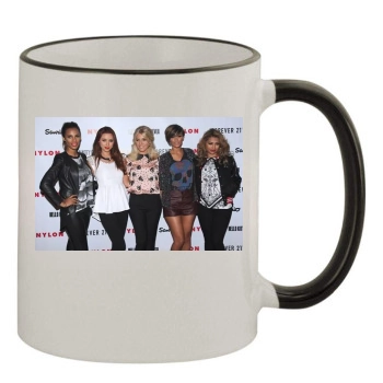 The Saturdays 11oz Colored Rim & Handle Mug