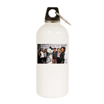 The Saturdays White Water Bottle With Carabiner