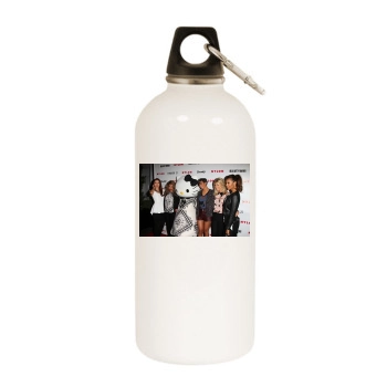 The Saturdays White Water Bottle With Carabiner