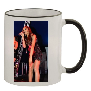 The Saturdays 11oz Colored Rim & Handle Mug