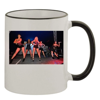 The Saturdays 11oz Colored Rim & Handle Mug