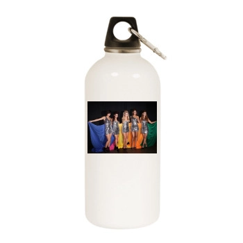 The Saturdays White Water Bottle With Carabiner