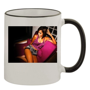 The Saturdays 11oz Colored Rim & Handle Mug