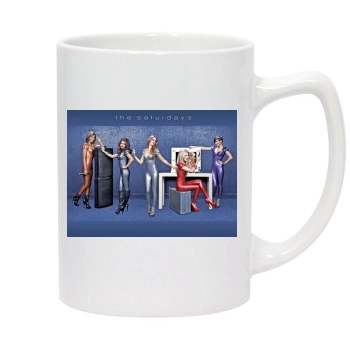 The Saturdays 14oz White Statesman Mug