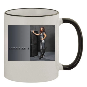 The Saturdays 11oz Colored Rim & Handle Mug