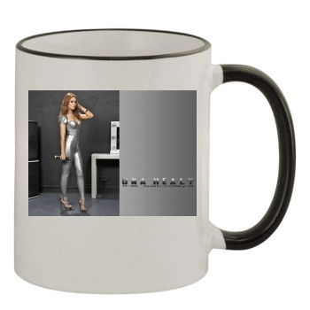 The Saturdays 11oz Colored Rim & Handle Mug