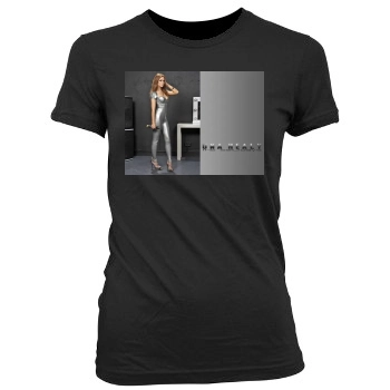 The Saturdays Women's Junior Cut Crewneck T-Shirt