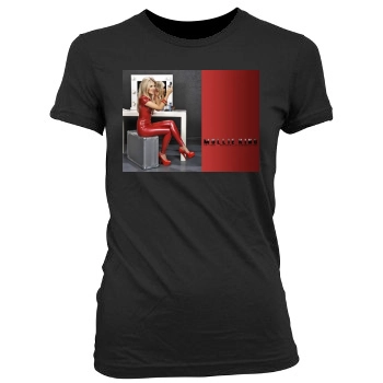 The Saturdays Women's Junior Cut Crewneck T-Shirt