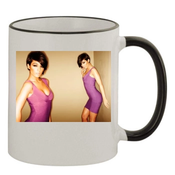 The Saturdays 11oz Colored Rim & Handle Mug