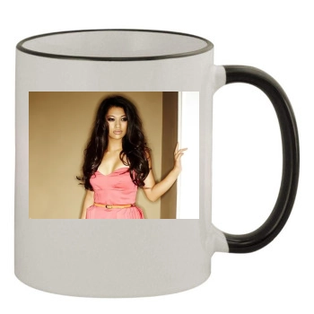 The Saturdays 11oz Colored Rim & Handle Mug