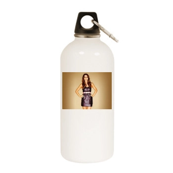 The Saturdays White Water Bottle With Carabiner