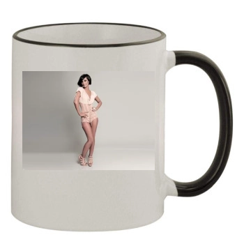 The Saturdays 11oz Colored Rim & Handle Mug