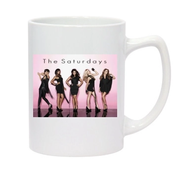 The Saturdays 14oz White Statesman Mug