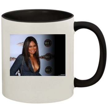 Tia Carrere 11oz Colored Inner & Handle Mug