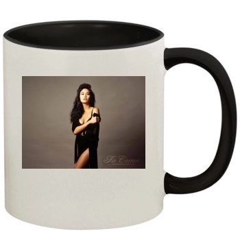 Tia Carrere 11oz Colored Inner & Handle Mug