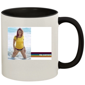 Tia Carrere 11oz Colored Inner & Handle Mug