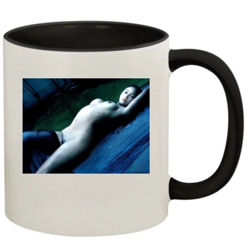 Tia Carrere 11oz Colored Inner & Handle Mug