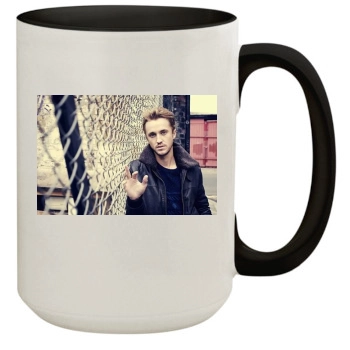 Tom Felton 15oz Colored Inner & Handle Mug