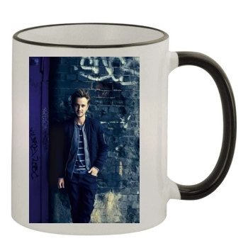 Tom Felton 11oz Colored Rim & Handle Mug