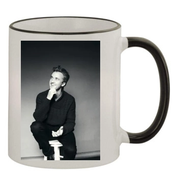 Tom Felton 11oz Colored Rim & Handle Mug