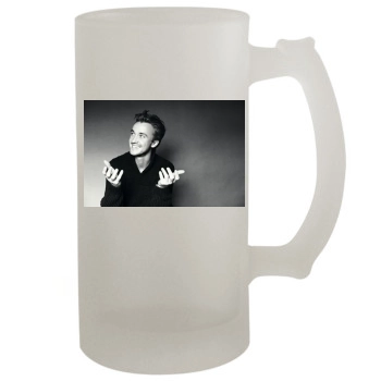 Tom Felton 16oz Frosted Beer Stein