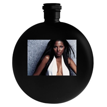 Toni Braxton Round Flask