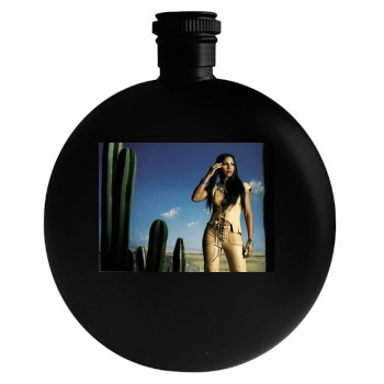 Toni Braxton Round Flask