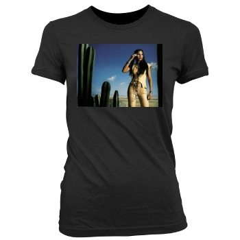 Toni Braxton Women's Junior Cut Crewneck T-Shirt